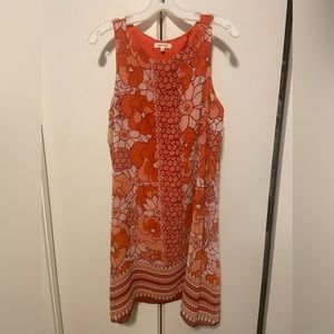 Max studio red floral dress